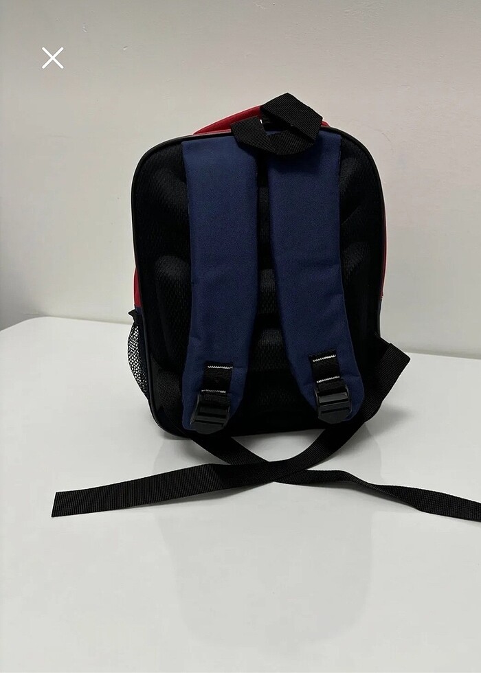 Kırmızı Araba resimli erkek çocuk anaokulu çantası - Görsel 5