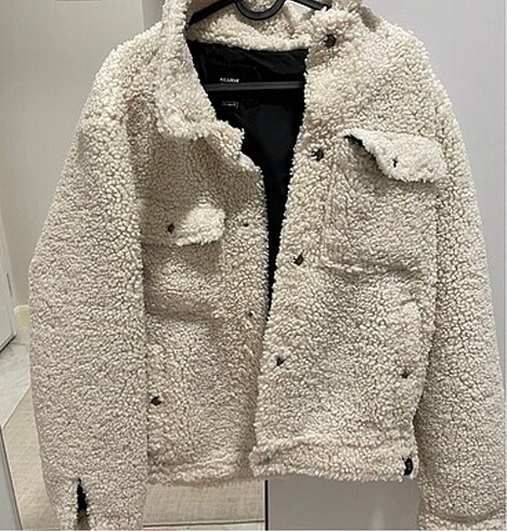 Pull and bear yün ceket mont