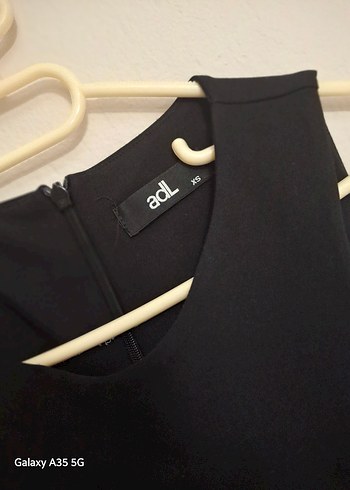 Siyah Midi Kadın Elbise ADL - Görsel 3