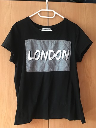 London yamalı tişört