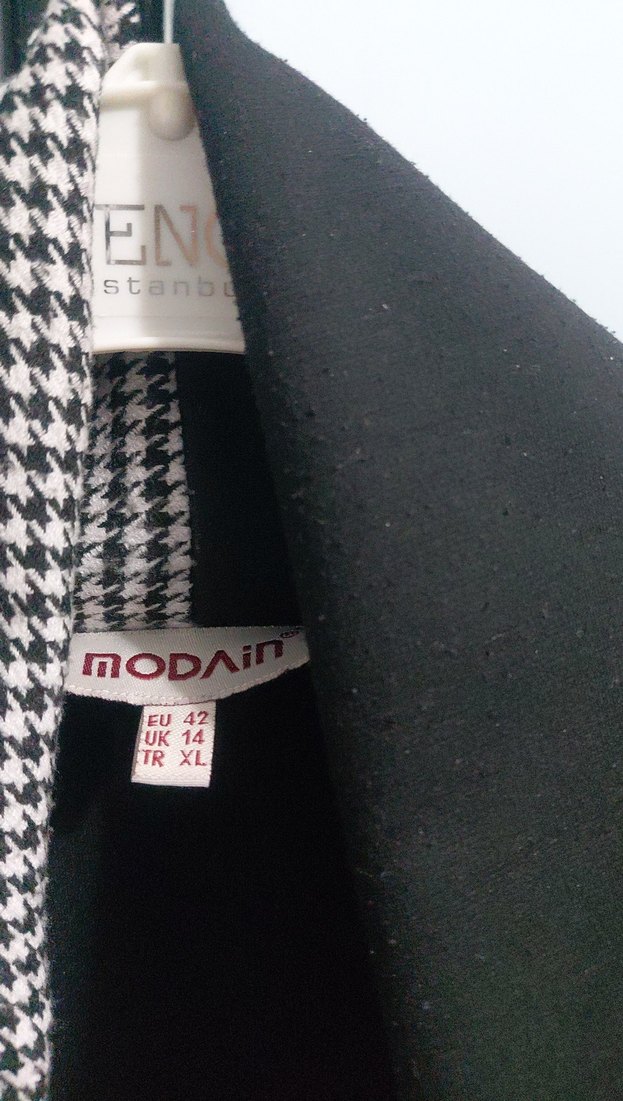 Drapeli normal boy Siyah Elbisesi - Görsel 5