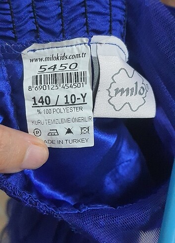 11-12 Yaş Beden Çocuk Abiye