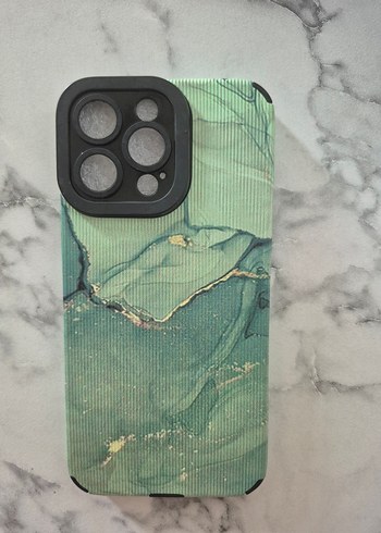Iphone 14 pro max Yeşil Bohem Pilili Telefon Kılıfı