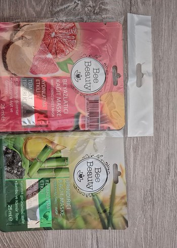 Bee Beauty Bee Beauty Arındırıcı Kağıt Maske 3x25 ml