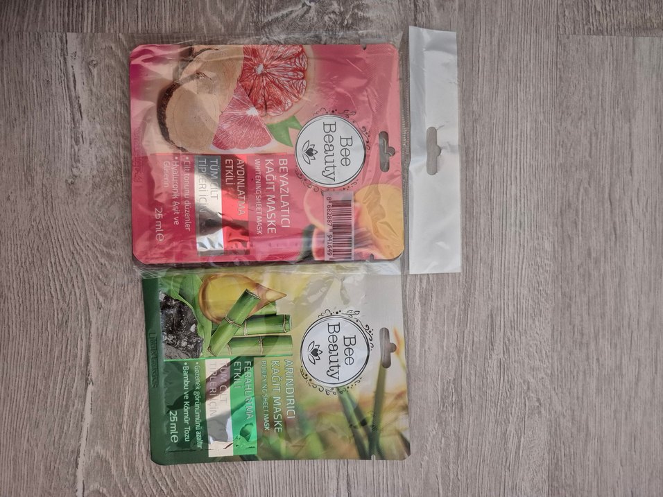 Bee Beauty Arındırıcı Kağıt Maske 3x25 ml - Görsel 2