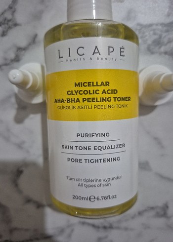 La Roche Posay Licapé Mikellar Glikolik Asit Tonik 200 ml