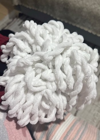 Beyaz Topuz Tokası - Görsel 2