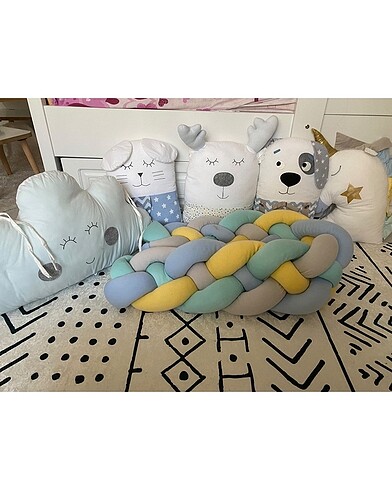 Ikea Örgü korumalık ve yan yastıkları