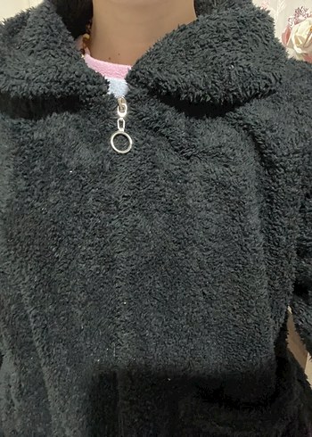 Siyah Kadın ceket - Görsel 4