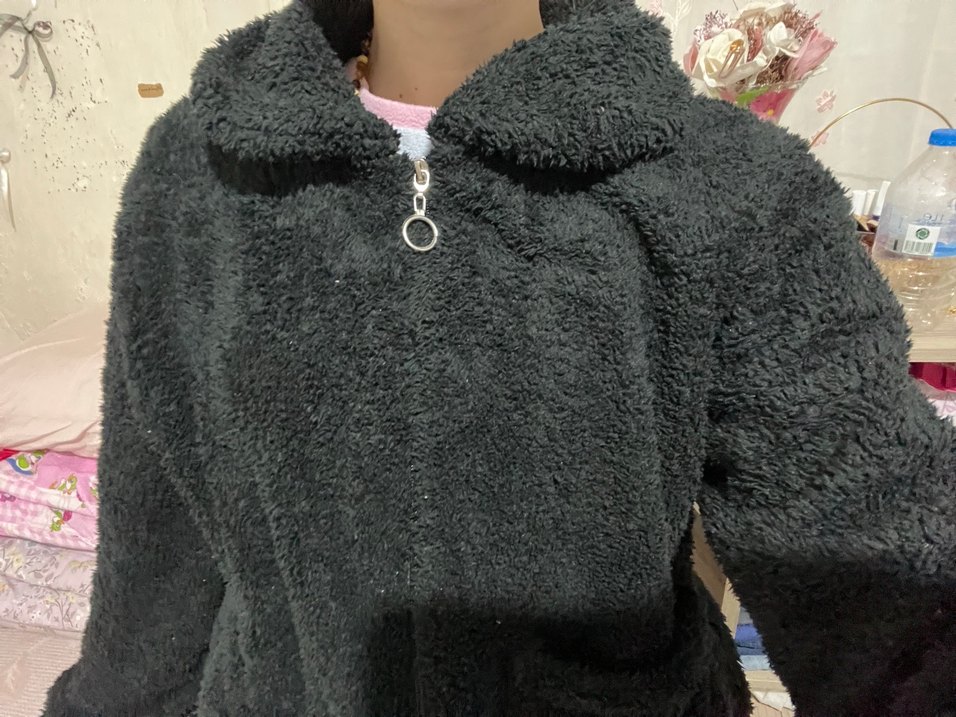 Siyah Kadın ceket - Görsel 4