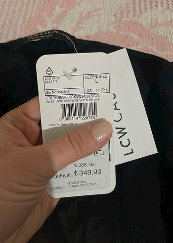 Drapeli Siyah Kadın Etek - Görsel 4