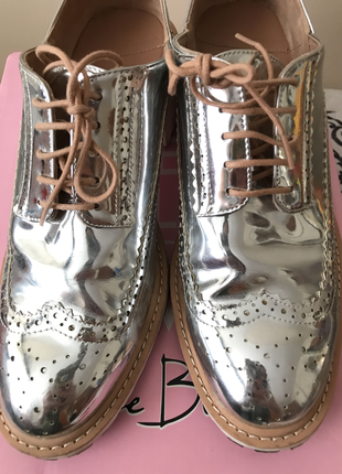 39 Beden Stradi metallic ayakkabı