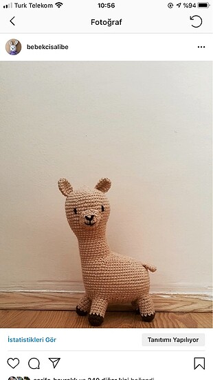 Lama amigurumi