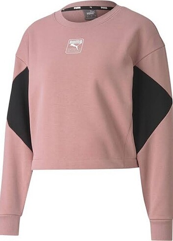 PUMA pembe crop Sweatshirt