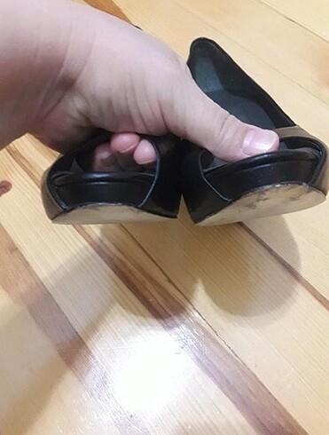 37 Beden siyah Renk Gerçek deri ayakkabı