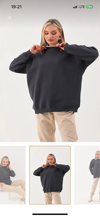 Oversize sweatshirt