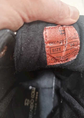 riccardo colli,Siyah Süet Erkek Botları - Görsel 6