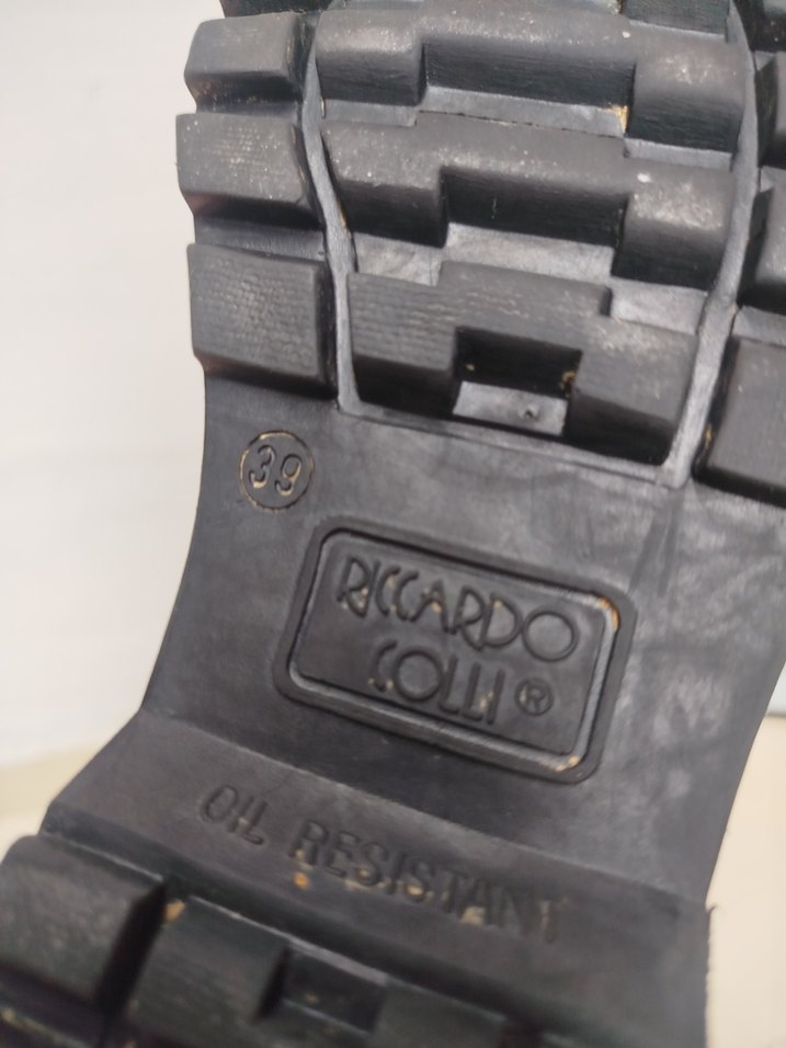 riccardo colli,Siyah Süet Erkek Botları - Görsel 5