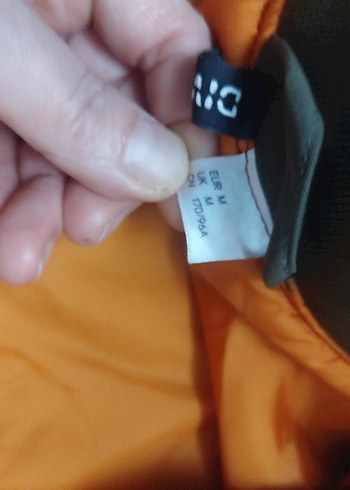 haki Midi Uzunlukta Kadın Fermuarlı Ceket mont - Görsel 7