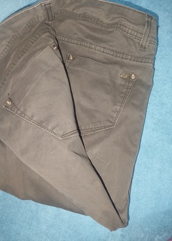 Defacto Düğmeli Bol Kesim Kahverengi Denim Pantolon - Görsel 2