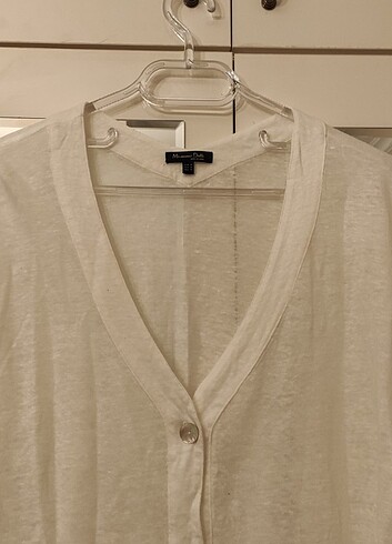 m Beden beyaz Renk Massimo Dutti t-shirt..