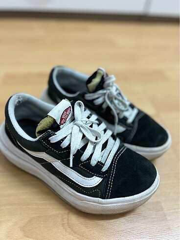 37 Beden Vans siyah ayakkabı