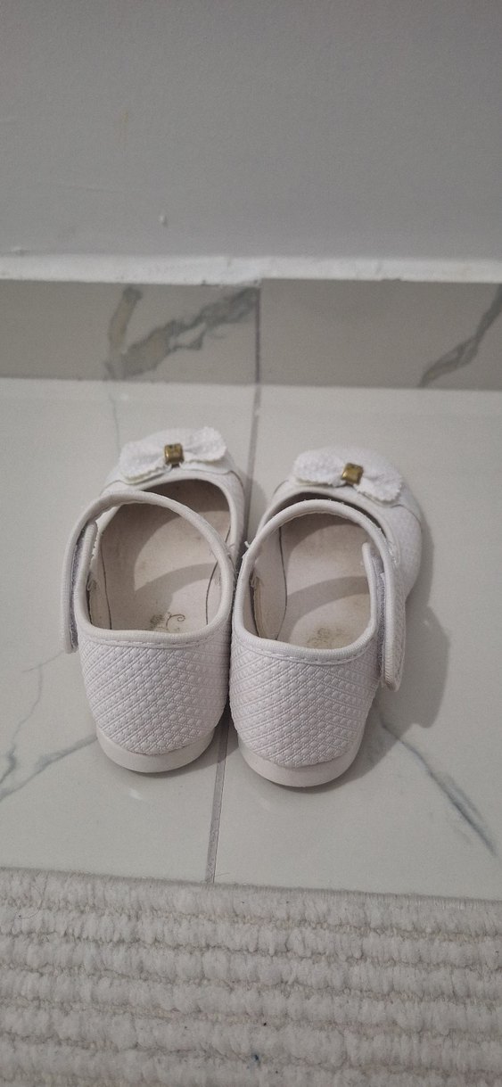 Kız Çocuk Beyaz  Babet - Görsel 2