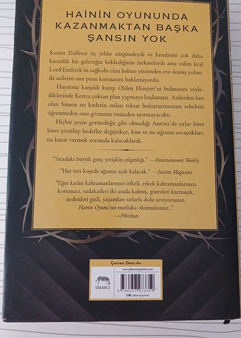 Hainin Oyunu - Jennifer A. Nielsen