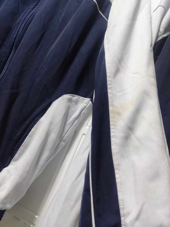 Erkek Mavi Spor Fermuarlı eşofman üstü - Görsel 5