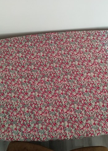 Saten Kumaşlı Pembe Masa Örtüsü - Görsel 4