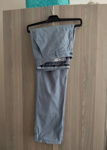 Limon Company Erkek Gri Keten Pantolon - Görsel 14