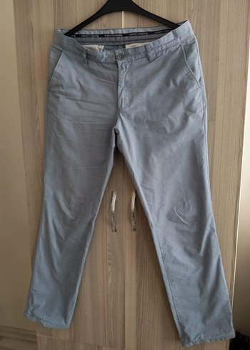 Limon Company Erkek Gri Keten Pantolon - Görsel 4