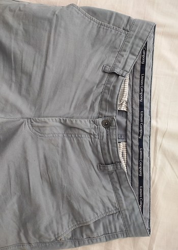Limon Company Erkek Gri Keten Pantolon - Görsel 5
