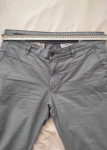 Limon Company Erkek Gri Keten Pantolon - Görsel 11