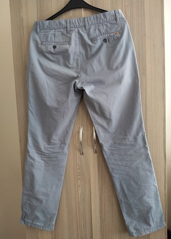 Limon Company Erkek Gri Keten Pantolon - Görsel 7