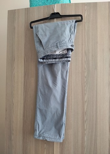 Limon Company Erkek Gri Keten Pantolon - Görsel 6