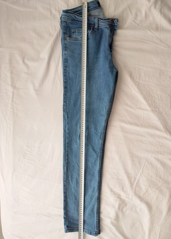 Paulmark 42 beden Erkek Mavi Kot Pantolon - Görsel 12