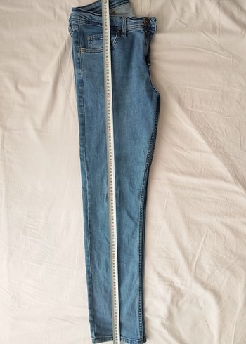 Paulmark 42 beden Erkek Mavi Kot Pantolon - Görsel 13