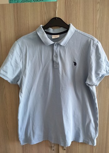 U.S. Polo ASSN. Erkek XL beden Açık Mavi Polo Yaka T-shirt - Görsel 3