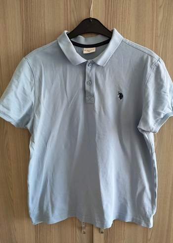 U.S. Polo ASSN. Erkek XL beden Açık Mavi Polo Yaka T-shirt - Görsel 9