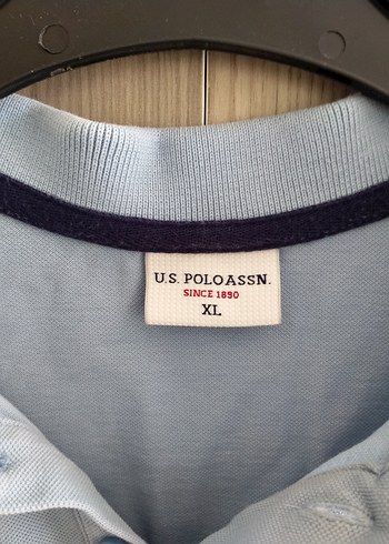 U.S. Polo ASSN. Erkek XL beden Açık Mavi Polo Yaka T-shirt - Görsel 2