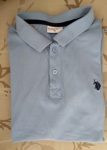 U.S. Polo ASSN. Erkek XL beden Açık Mavi Polo Yaka T-shirt - Görsel 6