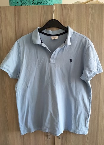 U.S. Polo ASSN. Erkek XL beden Açık Mavi Polo Yaka T-shirt - Görsel 5