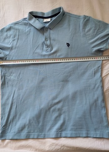 U.S. Polo ASSN. Erkek XL beden Açık Mavi Polo Yaka T-shirt - Görsel 7