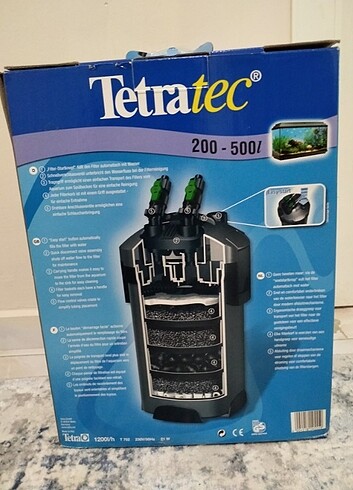  Tetratec EX 1200 Akvaryum Dış Filtre