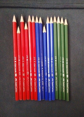  15 adet Faber Castell Köşeli Kalem