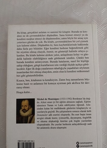 Denemeler Montaigne Kitap - Görsel 3