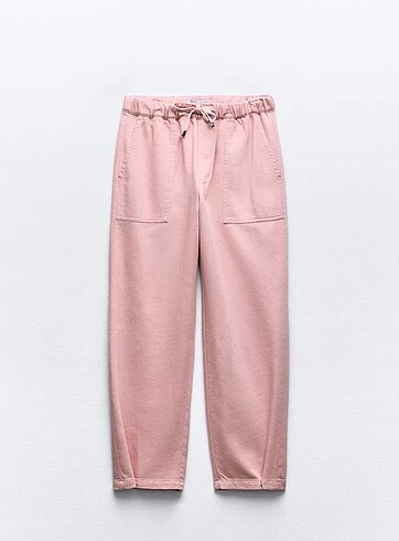 Zara cepli ve paçaları çıtçıtlı pantolon