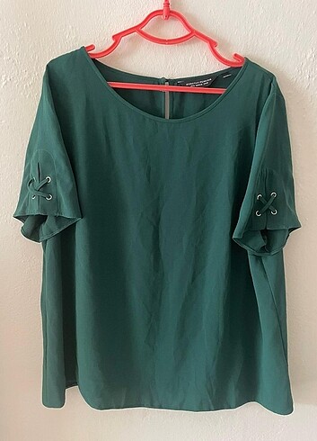 Koyu yeşil bluz Dorothy Perkins bluz