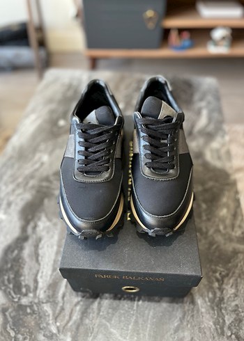 Erkek Gri Siyah Günlük Sneakers - Görsel 7